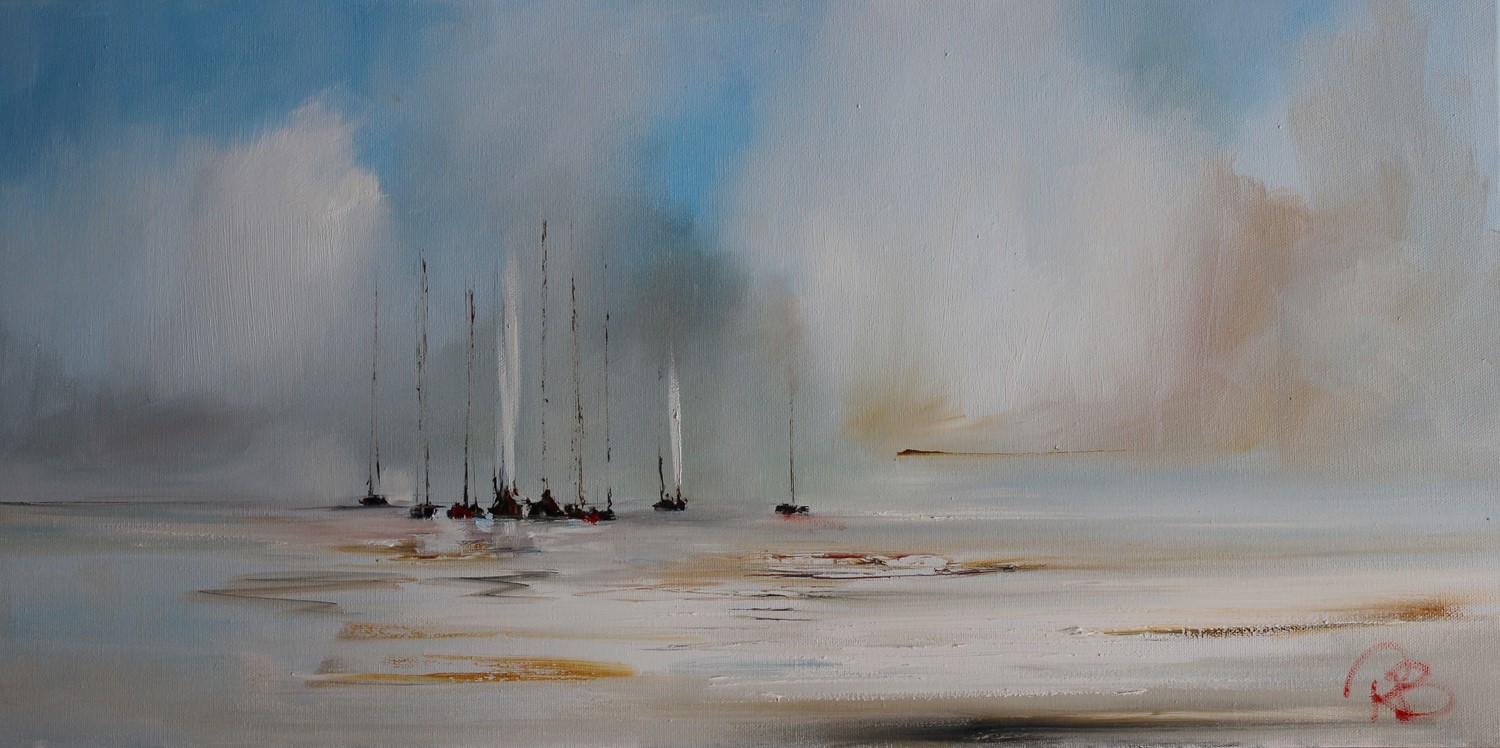 'In Between some sunshine and showers' by artist Rosanne Barr